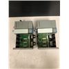 Image 3 : (2) ALLEN-BRADLEY 1746-P1_SER. A_SLC 500 POWER SUPPLY RACK_WITH MODULES AS SHOWN