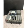 Image 1 : (2) ALLEN-BRADLEY (7) SLOT RACKS WITH POWER SUPPLY AND MODULES AS SHOWN