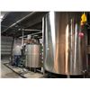 Image 1 : BREWING PRODUCTION LINE INC. 2003 ACCENT 2,400 LITRE STAINLESS STEEL MASH TANK, 2,800 LITRE TANK,