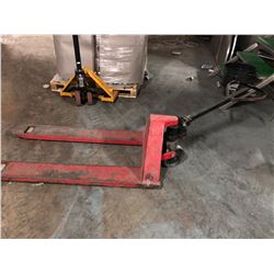 RED PALLET JACK (POOR CONDITION)