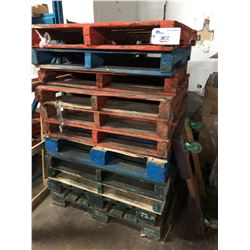 ALL EMPTY PALLETS IN BUILDING