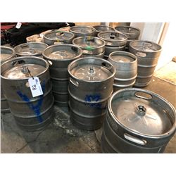 ALL EMPTY BEER KEGS IN BUILDING (ANY KEGS OR CASKS WITH ANY CONTENT ARE NOT INCLUDED)
