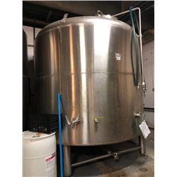 2011 ACCENT 100 HL CAPACITY FV STAINLESS STEEL JACKETED TANK, MODEL RSL 11037-1