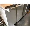 Image 1 : WHITE MOBILE 5 DOOR CUPBOARD/SURFACE