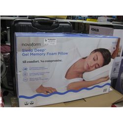 novaform sleep deep memory foam pillow