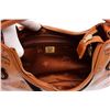 Image 6 : MCM Cognac Visetos Coated Canvas Suede Small Hobo Bag