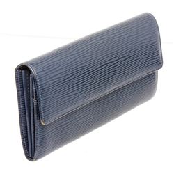 Louis Vuitton Blue Epi Leather Sarah Wallet