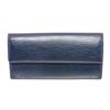 Image 4 : Louis Vuitton Blue Epi Leather Sarah Wallet