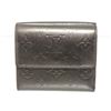 Image 2 : Louis Vuitton Matte Grey Monogram Vernis Leather Ludlow Wallet