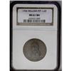 Image 3 : 1766 1/2P Pitt Halfpenny MS61 Brown NGC. Breen-251. Si 