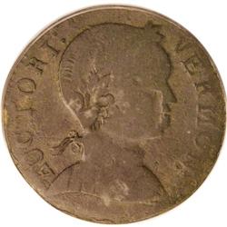 1786 COPPER Vermont Copper, Baby Head VF20 PCGS. RR-9, 