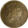 1793 Chain 1C AMERICA--Corroded--NCS. AU Details. S-3, 