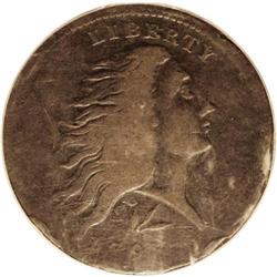 1793 1C Wreath Cent--Lettered Edge--VG8 PCGS. 