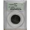 Image 3 : 1793 1C Wreath Cent--Lettered Edge--VG8 PCGS. 
