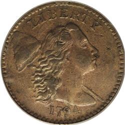 1794 1C Head of 1794 XF40 PCGS. S-44, B-33, R.1. Glimm 