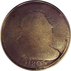 1803 1C Small Date, Small Fraction Fair 2 ANACS. 