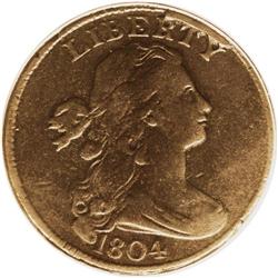 1804 1C VF25 ANACS. S-266, B-1, R.2. The 1804 is among 