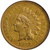 Image 1 : 1877 1C AU55 ANACS. A charming golden-brown example. C 