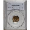 Image 1 : 1898 1C MS66 Red and Brown PCGS. A gorgeous Gem, sharp 