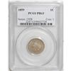 Image 1 : 1859 1C PR63 PCGS. A razor-sharp proof that has dusky 