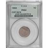 Image 1 : 1864 1C Copper-Nickel PR64 PCGS. An attractive piece w 
