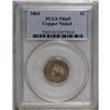 Image 3 : 1864 1C Copper-Nickel PR65 PCGS. The prevalence of bro 