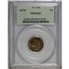 Image 3 : 1870 1C PR65 Red PCGS. Shallow N in ONE. A luminous al 
