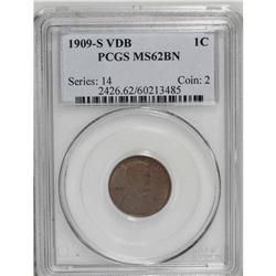 1909-S VDB 1C MS62 Brown PCGS. As the best-known key d 