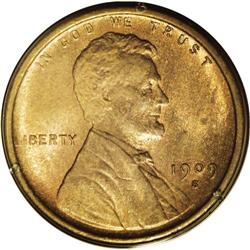 1909-S VDB 1C MS65 Red and Brown PCGS. This example is 