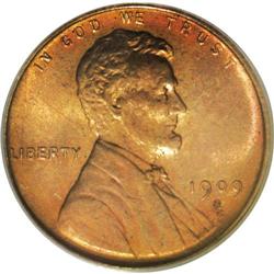 1909-S VDB 1C MS65 Red and Brown PCGS. Some subdued re 