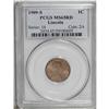 1909-S 1C MS65 Red PCGS. The copper-orange surfaces ha 