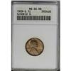 Image 1 : 1909-S 1C MS66 Red and Brown ANACS. FS-012.3. The lumi 