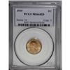 Image 1 : 1910 1C MS66 Red PCGS. A second-year coin with copper- 