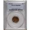Image 1 : 1912-D 1C MS65 Red and Brown PCGS. The surfaces are la 