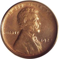 1922 No D 1C Strong Reverse MS62 Brown PCGS. Die Pair 