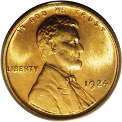 1924 1C MS66 Red PCGS. Ex: Joshua and Ally Walsh. Shar 