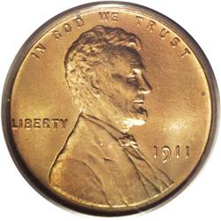 1911 1C PR65 Red PCGS. An impressive and sharply detai 