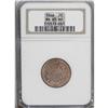 Image 1 : 1866 2C MS65 Red NGC. A fresh and original copper-oran 