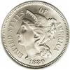 Image 1 : 1880 3CN MS67 PCGS. Only 21,000 business strikes of th 