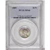 Image 1 : 1889 3CN MS66 PCGS. Just 18,100 circulation strikes we 