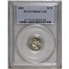 Image 1 : 1883 3CN PR66 Cameo PCGS. A lovely representative from 