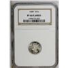 Image 1 : 1889 3CN PR66 Cameo NGC. A pleasing proof from the fin 