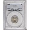 Image 1 : 1876 5C PR66 PCGS. A crisply struck centennial coin wi 