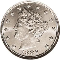 1886 5C MS65 NGC. This is one of the three key dates i 