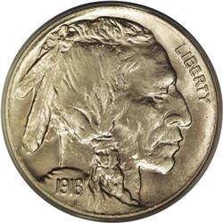 1916 5C MS67 ANACS. A Superb, boldly struck example en 