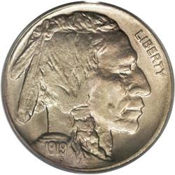 1919-D 5C MS64 PCGS. The 1919-D is a challenging issue 