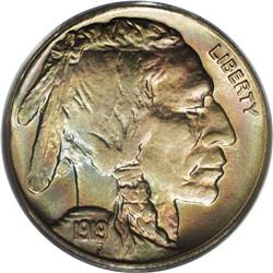 1919-S 5C MS66 PCGS. An awesomely and stunningly detai 