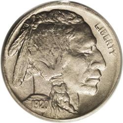 1920-D 5C MS64 PCGS. A lustrous silver-gold example of 