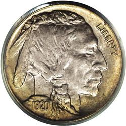 1920-D 5C MS65 PCGS. The 1920-D is a scarce coin in th 