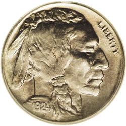 1924-D 5C MS65 PCGS. In Gem condition this date is ver 